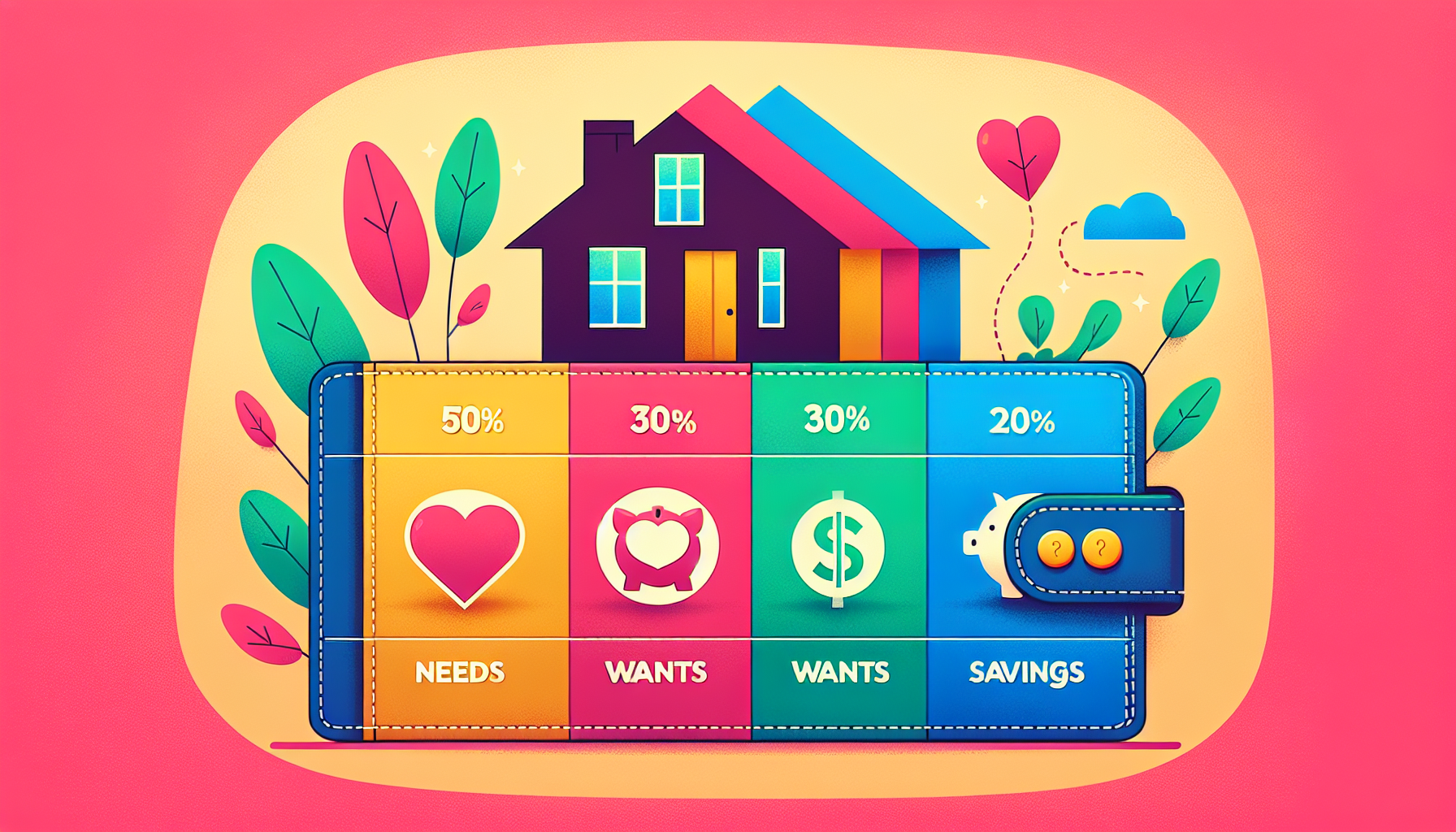 Home budget made easy - 50/30/20 rule